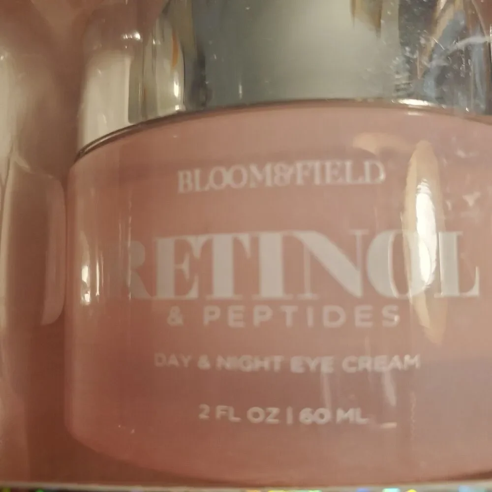 Renew Day & Night Skincare & Eye Cream Rose Collagen Retinol Peptides 2 Oz Each